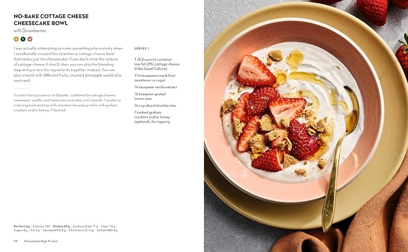 Skinnytaste High Protein: 100 Healthy, Simple Recipes to Fuel Your Day: A Cookbook thumbnail 2