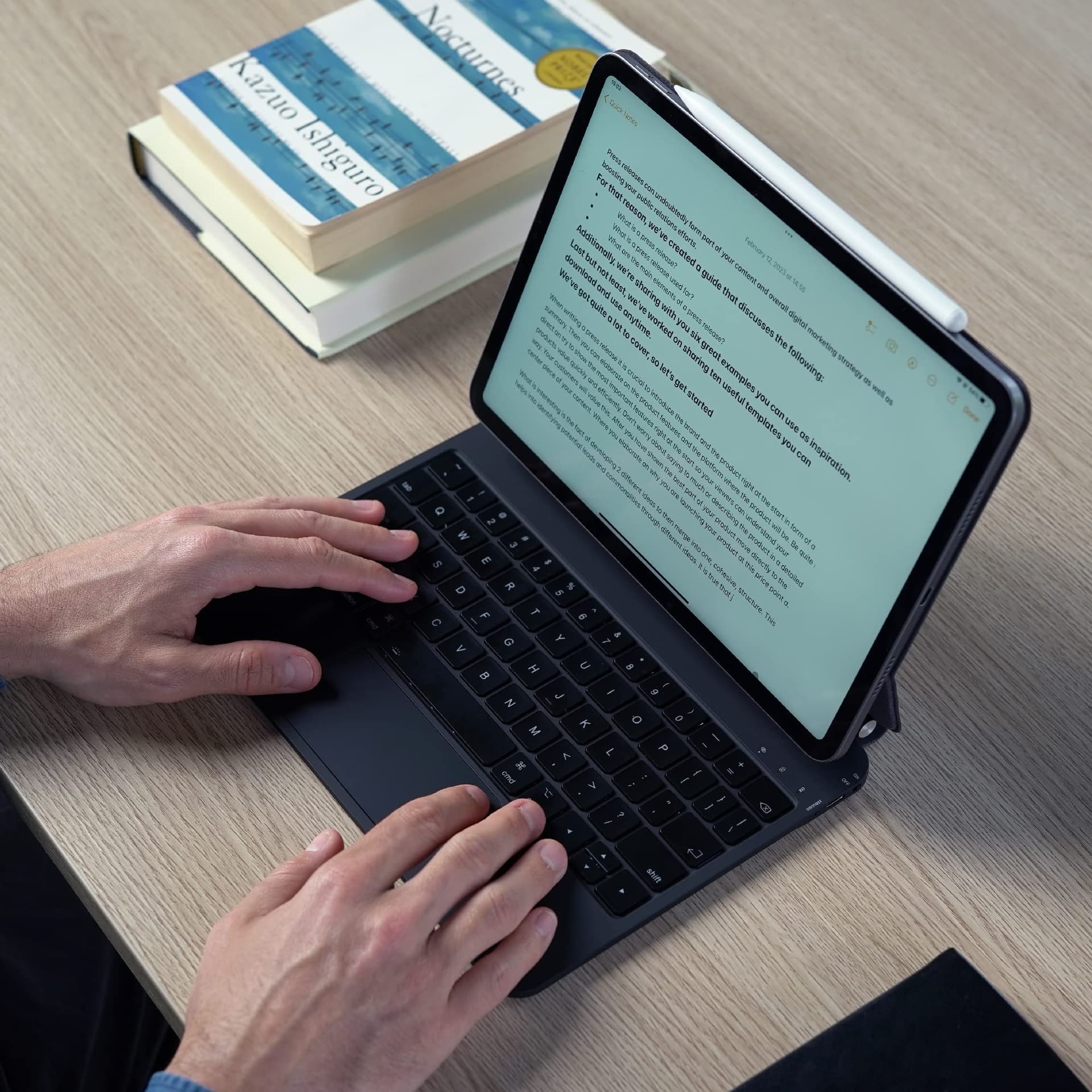 Magic Keyboard for iPad 10th Generation 2022 / iPad(A16) 11th Gen 2025, Floating Magnetic Keyboard Case Built-in Multi-Touch Trackpad Compatible with iPad 10.9 Inch 10th Gen, Backlit (Black) thumbnail 6