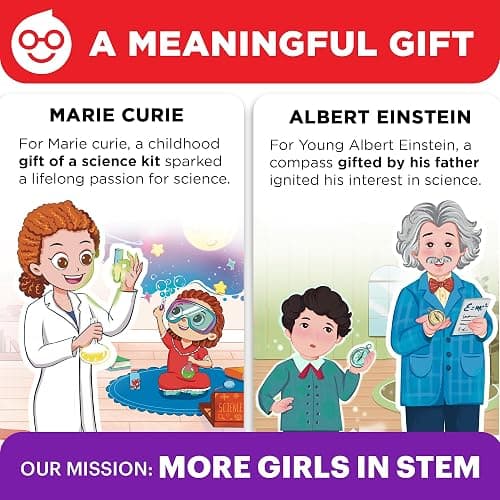 Doctor Jupiter Girls' First Science Kit for Kids Ages 4-5-6-7-8 | Christmas, Birthday Gift Ideas for 4+ Year Old Girls | STEM Toy Kit with 100+ Experiments | Learning & Educational Projects thumbnail 5