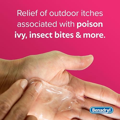 Benadryl Itch Relief Gel Extra Strength, 2% Diphenhydramine HCl, 3.5 fl. Oz thumbnail 2