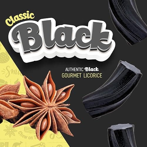 Wiley Wallaby Licorice 24 Ounce Classic Gourmet Soft & Chewy Australian Black Licorice Candy Twists, 1 Pack thumbnail 3