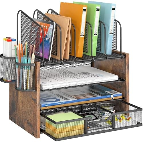 DAOUTIME 4-Tier Desk Organizer - Image 1
