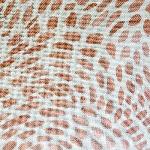 Matisse Dots Coral Pink Throw Pillow 19x19 Inches Square, Complete Pillow with Polyfill Pillow Insert thumbnail 5