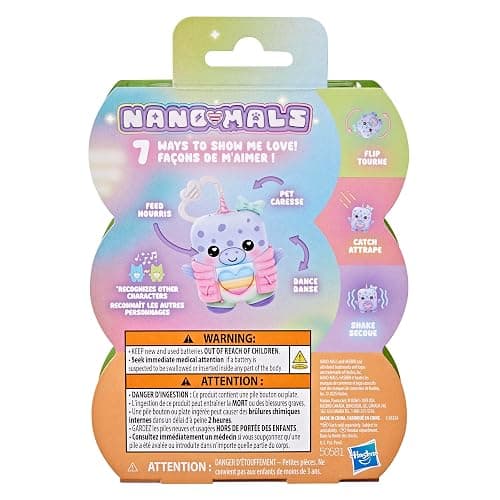 NANO-MALS Blubby The Narwhal, Electronic Pet Narwhal Toy, 70+ Responses, Interactive Fidget Toys for Girls & Boys Ages 5+ ​ thumbnail 11
