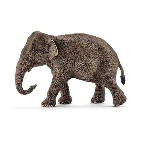 Schleich Wild Life - 5PC African Animal Toy Playset with Lion, Elephant, Monkey, Alligator and Giraffe Figurines - Safari Animal Toys for Boys and Girls - Figures for Toddlers and Kids Ages 3+ | 72286 thumbnail 4