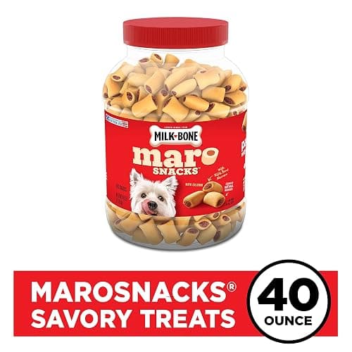 Milk-Bone MaroSnacks Small Dog Treats With Bone Marrow, 40 Ounce Container thumbnail 2