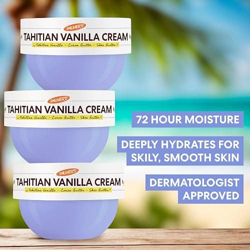 Palmer's Cocoa Butter Formula Body Cream, Moisture Drenching Tahitian Vanilla, 8.8 Oz, 72Hr Hydration with Shea Butter & Vitamin E for Softer Skin, Protects & Soothes Dryness, Dermatologist Approved thumbnail 2