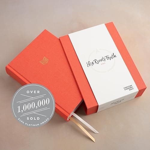 CSB She Reads Truth Bible, Poppy Linen, Black Letter, Full-Color Design, Notetaking Space, Devotionals, Reading Plans, Two Ribbon Markers, Sewn Binding, Easy-to-Read Type thumbnail 9