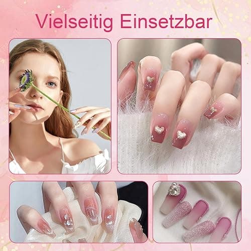 Diffaxy 100 Stk Nail Art Schwamm mit Metallgreifer, Nailart-Zubehör, Rendering-Werkzeuge mit Greifer-Blöcken, Maniküre-Gradient Nail Art Schwamm, für Pinselset, Nägel, Nageldesign-Zubehör thumbnail 7