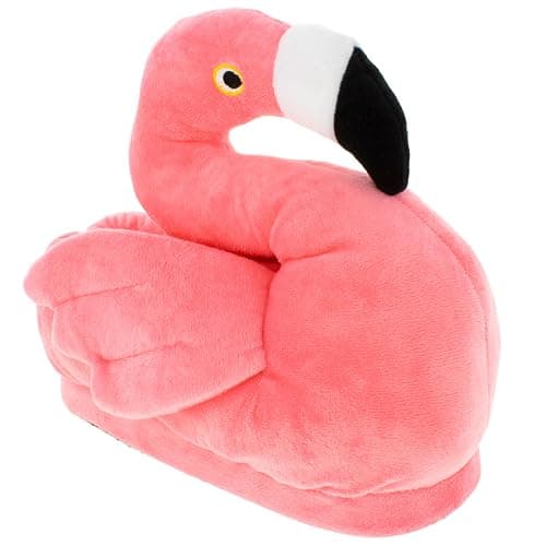 Happy Feet Animal Slippers for Adults and Kids, Cozy and Comfortable, Sturdy Rubber Soles, Thick 1-Inch Memory Foam Footbed, Non-Skid Bottoms, Plush Velvety Material Slippers, As Seen on Shark Tank - Image 1