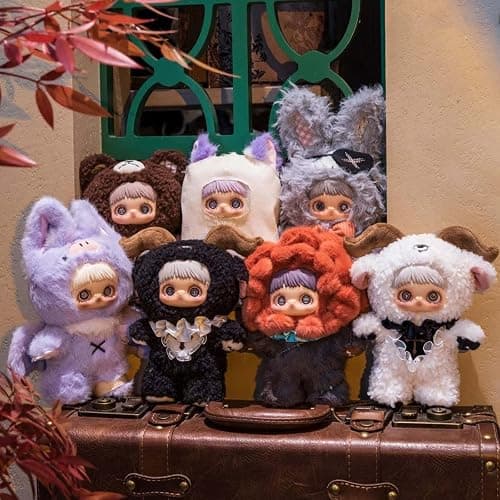 MayMei Blind Box Plush Figures, MayMei Dark Forest Series Plush Blind Box, Mystery MayMei Doll Collectible Toys for Gifts, Single Box (1 of 7 Possible Styles) thumbnail 2