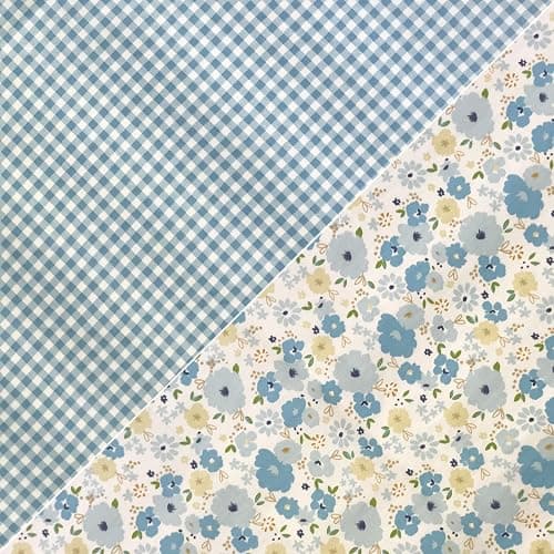 Mililanyo 8pcs 18 x 22inches (46x56cm) Cotton Fabric Floral Pre-Cut Quilt Squares Fat Quarters Fabric Bundles for Sewing and Quilting thumbnail 4