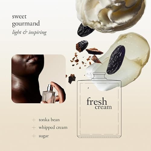 philosophy fresh cream eau de toilette - sweet & captivating women's perfume - with notes of vanilla, heliotrope & tonka bean - long lasting fragrance thumbnail 3