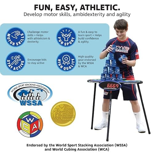 Speed Stacks G5 Timer | Official Sport Stacking and Cubing Association Timer | Accuracy to 0.001 Seconds, Batteries Included thumbnail 7