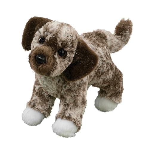 Douglas Spud Mixed Breed Mutt Dog Plush Stuffed Animal | 8 Inch Long - Image 1