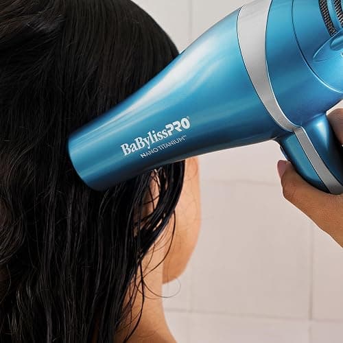 BaBylissPRO Nano Titanium 2000-Watt Blow Dryer with Concentrator Nozzle, Professional Grade Ionic Corded Styling Tool for Hair thumbnail 4