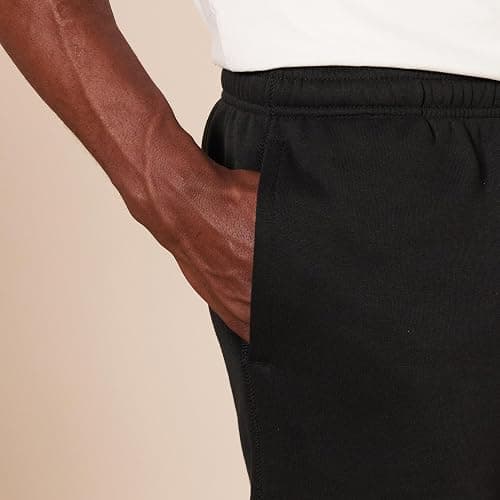 Amazon Essentials Men's Relaxed Straight Leg Fleece Open Bottom Sweatpant (Available in Big & Tall) thumbnail 4
