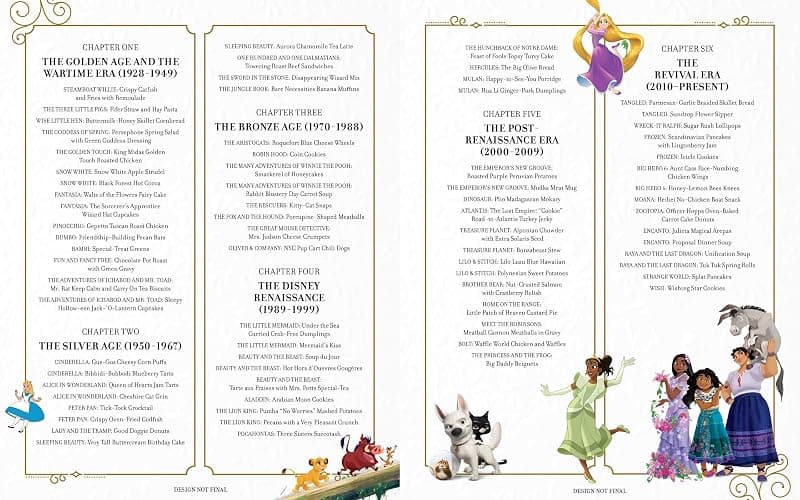 Disney: Cooking With Magic: A Century of Recipes: Inspired by Decades of Disney's Animated Films from Steamboat Willie to Wish thumbnail 3