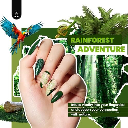 Beetles Winter Gel Polish Kit - 36 Colors Nail Kit Pink Purple Cat Eye Polish Set With 4pcs Base and Glossy Matte Glitter Top Coat Travel Diary Soak off Uv Gel Manicure Gift for Women thumbnail 8