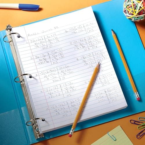 Oxford Loose Leaf Paper, 500 Sheets, College Rule Filler Notebook Paper, 8-1/2" x 11", 3-Hole Punched Fits 3-Ring Binders (62349) thumbnail 6