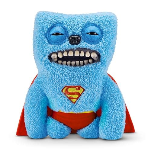 Fuggler x DC by ZURU Funny Ugly Monster, Plush, Collectible, Toy (Superman) - Image 1