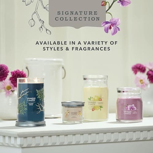 Yankee Candle Beach Escape Scented, Signature 13oz Medium Jar 2-Wick Candle, Over 35 Hours of Burn Time thumbnail 2