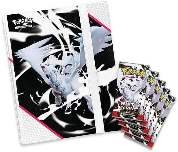 Pokemon TCG Scarlet & Violet 10.5 White Flare Binder Box thumbnail 3