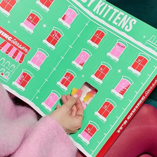 Candy Kittens Advent Calendar 2025 – 24 Bags of Vegan Sweets, Ideal for Christmas Countdown – Pick and Mix Sweet Hampers, No Gelatine, Natural Flavours, Delicious Holiday Treats for All Ages thumbnail 7