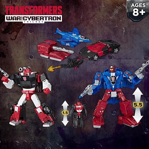 Transformers War for Cybertron WFC-S26 Autobot Alphastrike Counterforce 3-Pack of Converting Action Figures, Robot Toys for Ages 8+ thumbnail 3