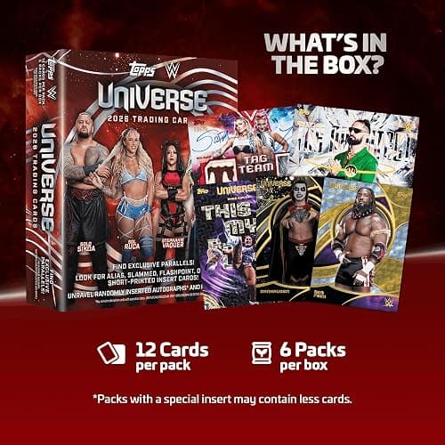 2026 Topps Universe WWE - Factory Sealed - Mega Box thumbnail 9