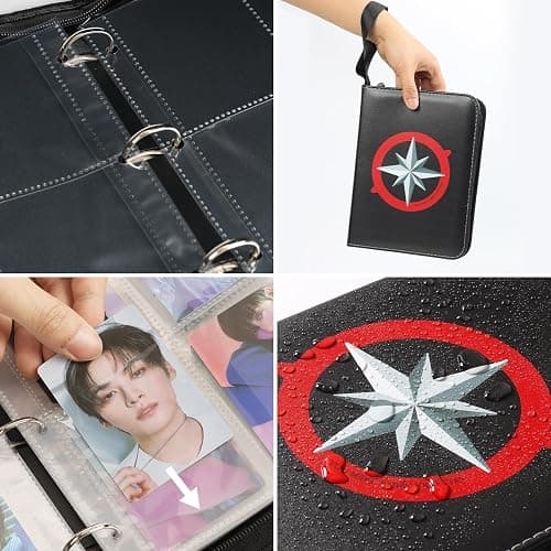 Stray Photocards Binder 400 Pockets, Skz Album Photo Card Holder Merch for Stay Fans Gifts thumbnail 6