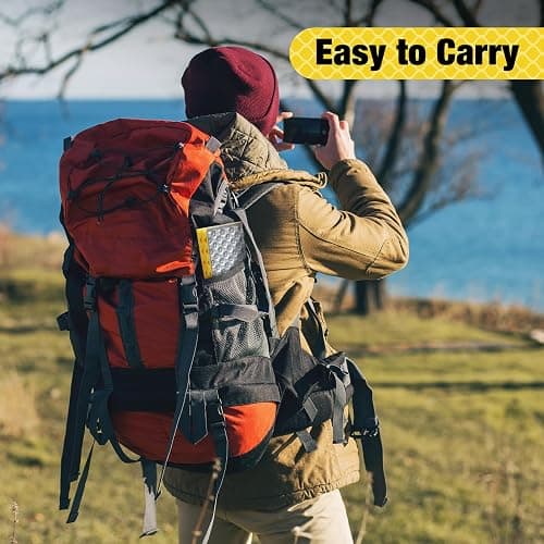 REDCAMP Foam Hiking Seat Pad, Foldable Z Ultralight Sitting Pad for Camping Backpacking Stadium Outdoor, Green/Blue/Khaki/Yellow/Black thumbnail 7