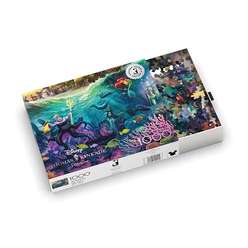 Buffalo Games - Silver Select - Thomas Kinkade - Disney Ursula - 1000 Piece Jigsaw Puzzle for Adults -Challenging Puzzle Perfect for Game Nights - Finished Size is 26.75 x 19.75 thumbnail 6