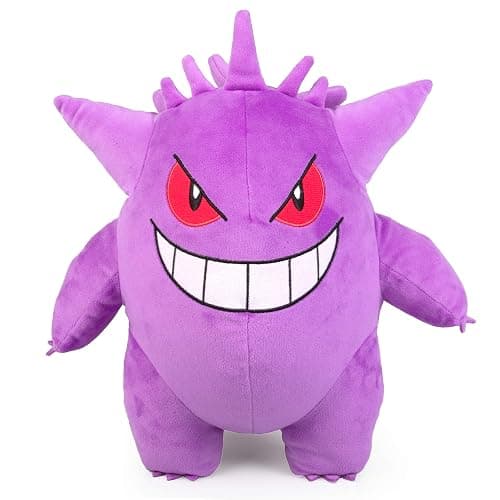 Pokémon Gengar Plush Stuffed Animal Toy - Large 12" - Ages 2+ thumbnail 2