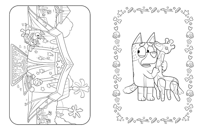 Bluey: Fun and Games: A Coloring Book thumbnail 5