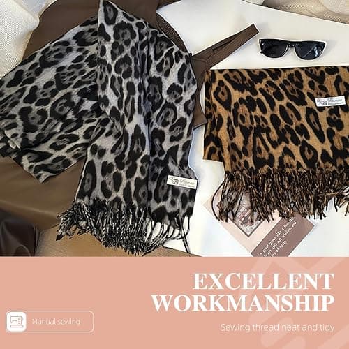 EIysee Women's Scarf Pashmina Shawls and Wraps for Evening Long Scarf Wedding Bride Bridesmaid Shawl Gifts Large Scarves thumbnail 6