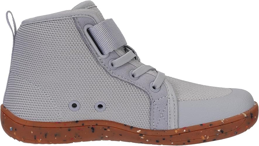 WHITIN Kids/Toddler Wide Shoes | Girls/Boys High Top Natural Growth W8K21 | School Day Essential, Natural Movement Design, Machine Washable, Boys & Girls Wear Daily Activities, Breathable Fashion Upper thumbnail 4