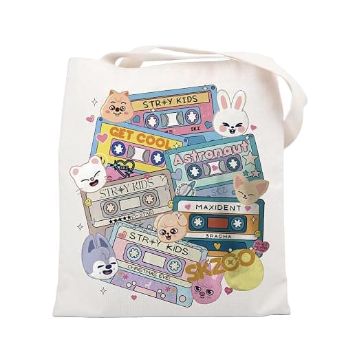 UJIMS Stay Fandom Gifts Korea-Pop Boy Group Tote Bag Korea-Pop Music Lover Merch - Image 1