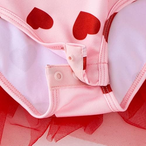 KARETT Toddler Ballet Outfit Sleeveless with Snap Gymnastics Leotards for Girls 1-7Y thumbnail 3