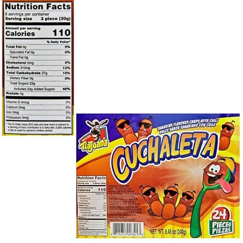 Cuchaleta Authentic Mexican Tamarind Flavored Spoon Candy with Chili Powder thumbnail 2