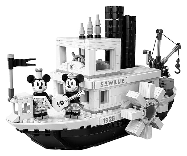 Lego 21317 Ideas Disney Steamboat Willie Vintage Collection thumbnail 4