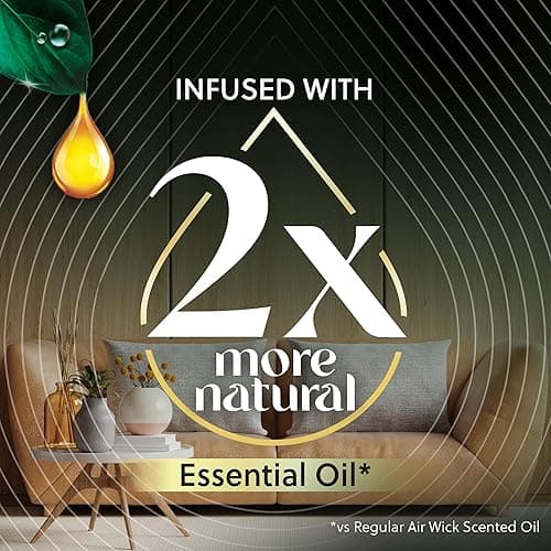 Air Wick Plug In Scented Oil Refills, Sweet Vanilla + Shea Butter, Air Fresheners for Home Long Lasting, Room Fresheners,Air Freshener Plug In, Vanilla Essential Oils, House Essentials, 5 ct - Sweet Vanilla & Shea Butter - 3.35 Fl Oz (Pack of 1) thumbnail 4