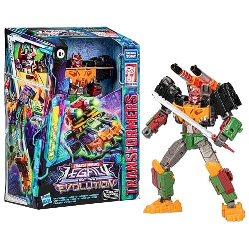 Transformers Toys Legacy Evolution Voyager Class Comic Universe Bludgeon Toy, 7-inch, Action Figure for Boys and Girls Ages 8 and Up thumbnail 3