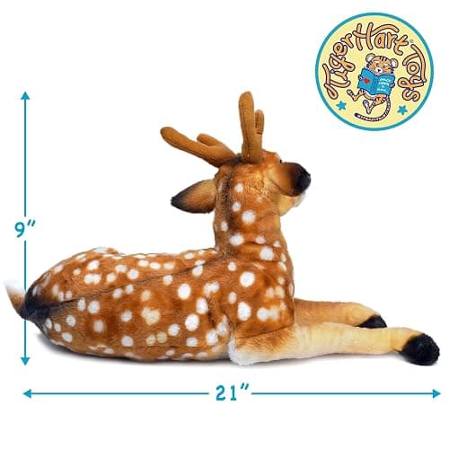 TigerHart Dorbin The Deer - 21 Inch Stuffed Animal Plush thumbnail 2