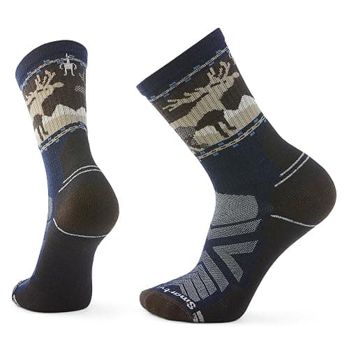 Nick - Smartwool Mens Hike Light Cushion Socks - LARGE - Image 1