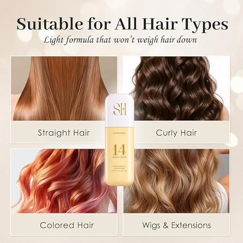 Hair Perfume for Women, Vanilla Cream Alcohol-Free Hair & Body Mist, 100ml | Soft & Lightweight Long-Lasting Fragrance for Hair, Body, Clothes & Pillows, Everyday Refreshing, Gift for Women & Moms thumbnail 7