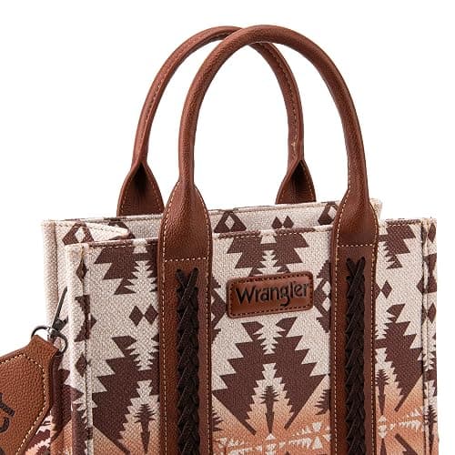 Wrangler Aztec Tote Bag for Women Boho Shoulder Purses and Handbags thumbnail 5