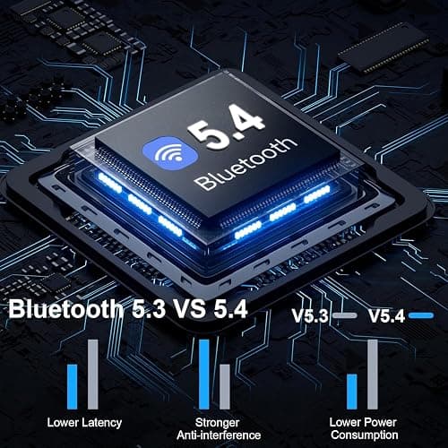 2026 Wireless Earbuds, Bluetooth 5.4 Headphones, 50H Playtime In Ear Earphones HiFi Stereo, Ear buds with 4 ENC Noise Cancelling Mics Deep Bass, IP7 Waterproof Earbuds with LED Display, Fast Charging thumbnail 2