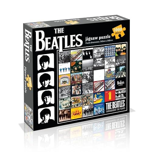 Beatles Album Collage (1000 Piece Jigsaw Puzzle) - Image 1