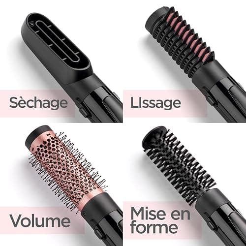 BABYLISS PERFECT FINISH AS126E - Brosse soufflante 1000W - 2 temperatures + Air frais - Fonction ionique - Brosse volume 38mm - AS126E thumbnail 3